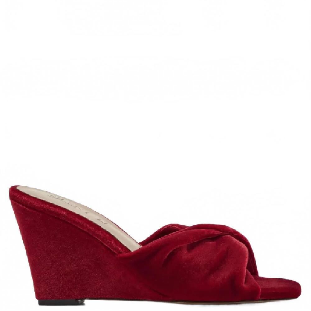 NEW SILENT D women's katia sandals in velvet wine